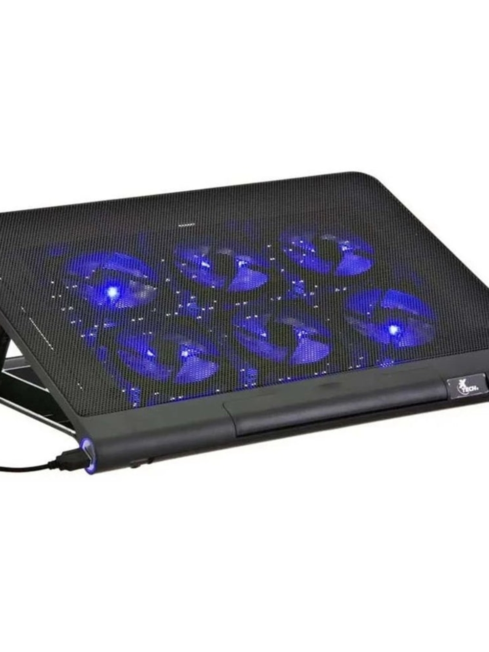 Cooling Laptop Stand with Blue LED Fans